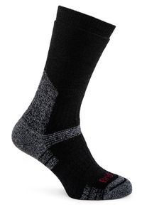 BRIDGEDALE - Męskie skarpety trekkingowe Bridgedale Heavyweight Performance Merino Black. Kolor: czarny. Sport: outdoor