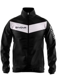 Givova Rain Kurtka Nero -bianco 2xl - Wodoodporny i oddychający. Kolor: wielokolorowy. Materiał: syntetyk