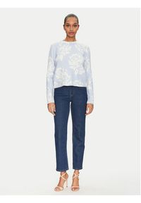 Morgan Sweter 251-MPETAL Błękitny Regular Fit. Kolor: niebieski. Materiał: syntetyk #3