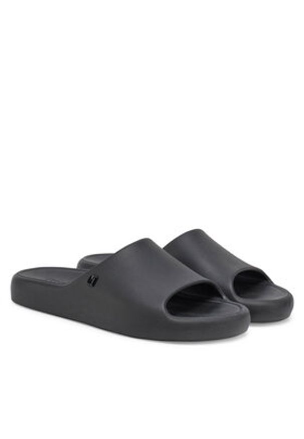 melissa - Melissa Klapki Melissa Free Print Slide Ad 33973 Czarny. Kolor: czarny. Wzór: nadruk