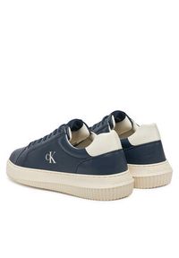 Calvin Klein Jeans Sneakersy Chunky Cupsole Lth Mg Tc YM0YM01198 Granatowy. Kolor: niebieski. Materiał: skóra