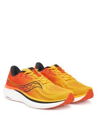 Saucony Buty do biegania Ride 18 S21000 Pomarańczowy. Kolor: pomarańczowy. Materiał: materiał #4
