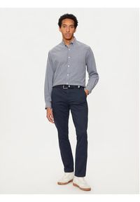 U.S. Polo Assn. Chinosy MUP3346 Granatowy Slim Fit. Kolor: niebieski. Materiał: bawełna