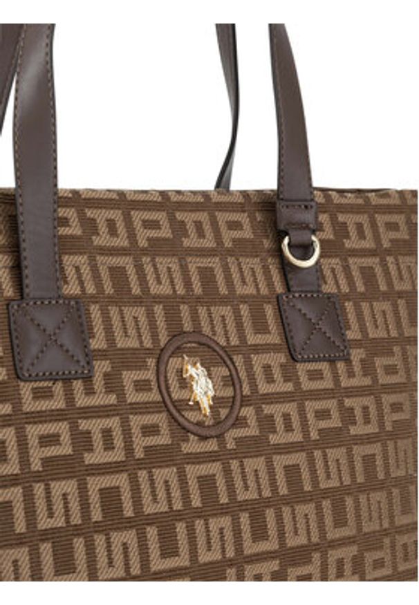 U.S. Polo Assn. Torebka BIUXT8443WZC Brązowy. Kolor: brązowy