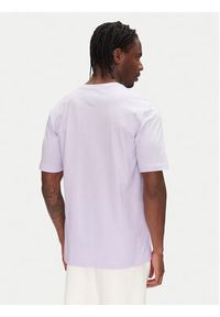 Adidas - adidas T-Shirt Lounge Slides Graphic Pocket JM0375 Fioletowy Regular Fit. Kolor: fioletowy. Materiał: bawełna #2