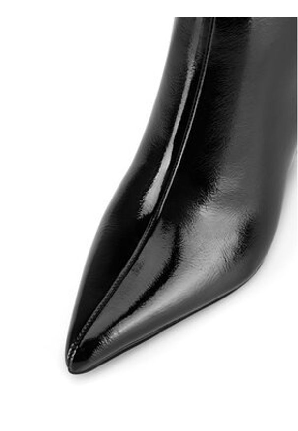 Nine West Kozaki WFA2830-1 Czarny. Kolor: czarny. Materiał: materiał