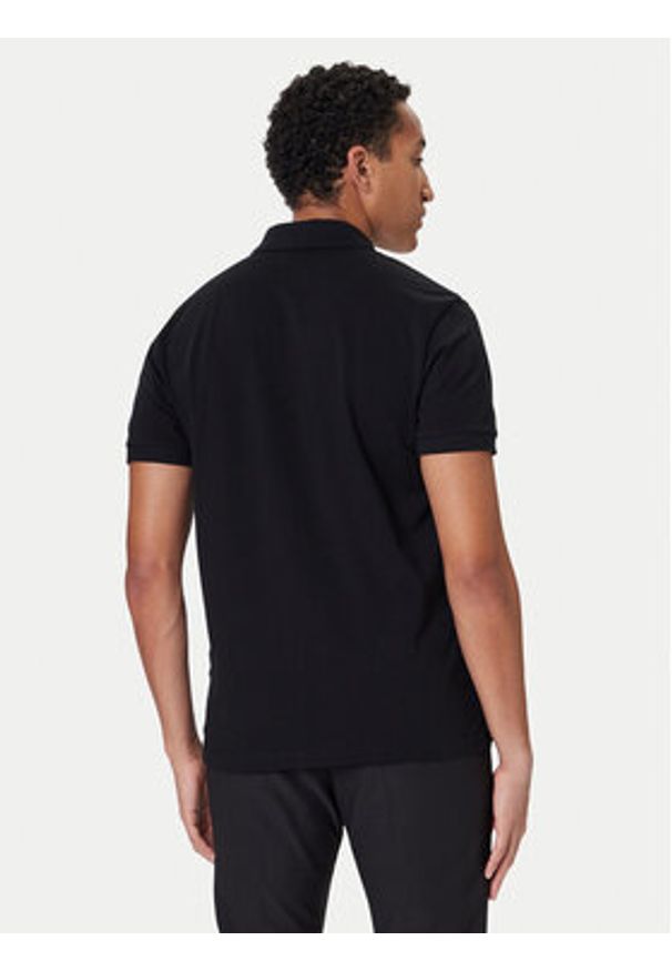 BOSS Polo Paddy 50549362 Czarny Regular Fit. Typ kołnierza: polo. Kolor: czarny. Materiał: bawełna