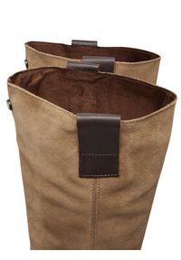 Steve Madden Kozaki Banner SM11003092 Brązowy. Kolor: brązowy. Materiał: skóra #5