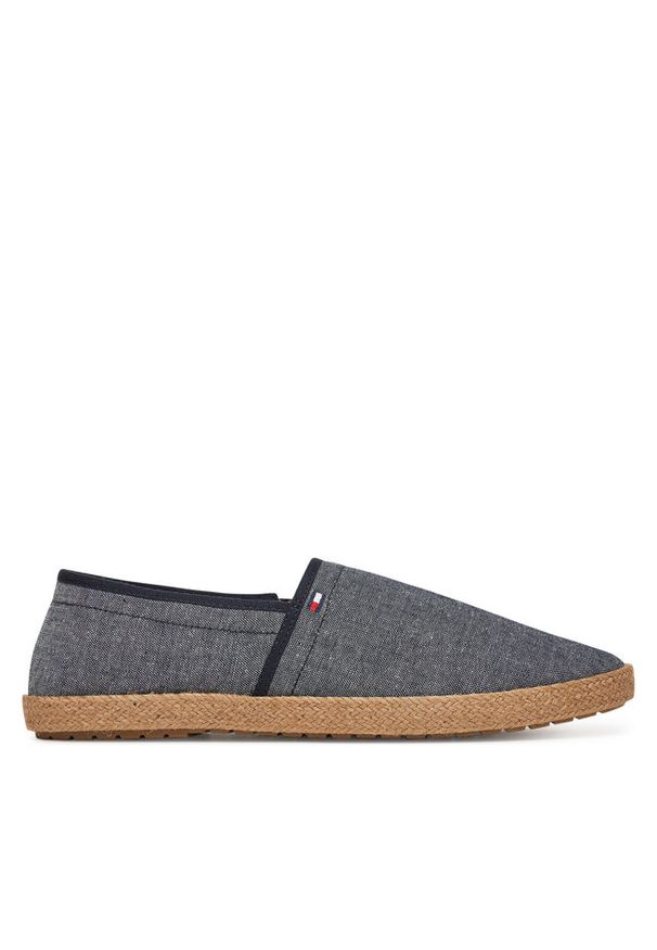 TOMMY HILFIGER - Espadryle Tommy Hilfiger. Kolor: niebieski