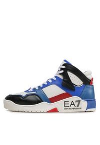 EA7 Emporio Armani Sneakersy X8Z039 XK331 S494 Kolorowy. Materiał: skóra. Wzór: kolorowy #3