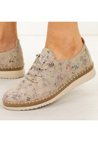 Multi skórzane półbuty damskie Filippo Dp7542/26. Okazja: na co dzień. Kolor: wielokolorowy. Materiał: nubuk, skóra. Szerokość cholewki: normalna. Sezon: wiosna, lato. Styl: casual #1