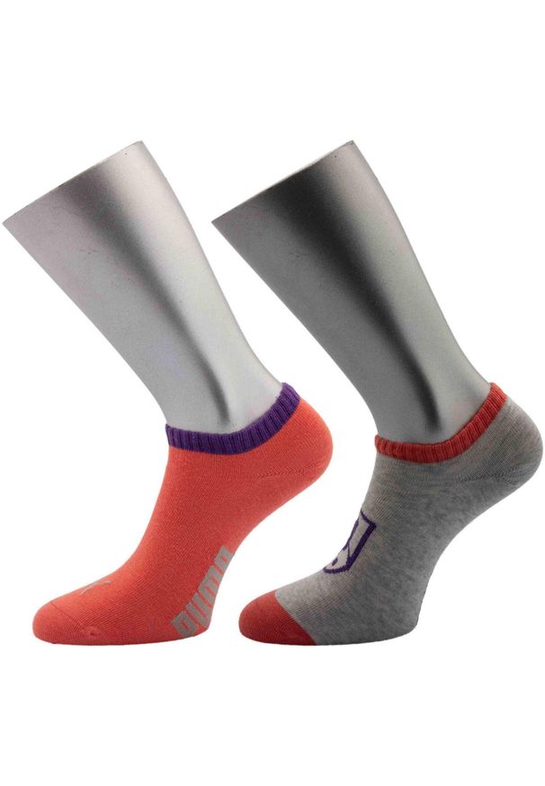 ZEAGLE - Skarpetki dla dzieci Puma - Zestaw 2 par z miękkiej bawełny, rozmiar 27-30. Kolor: różowy, biały, niebieski, wielokolorowy. Materiał: bawełna