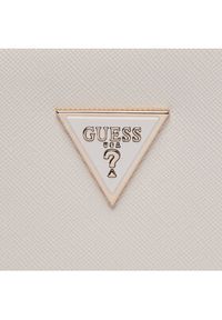 Guess Kosmetyczka Double Zip PW1576 P3373 Écru. Materiał: skóra