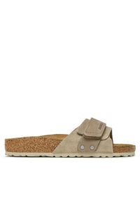 Klapki Birkenstock. Kolor: brązowy