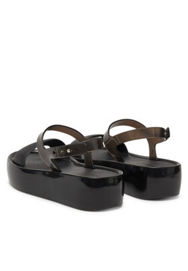 melissa - Melissa Sandały Float Platform 36066 Czarny. Kolor: czarny. Obcas: na platformie
