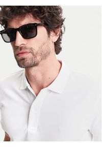 Pierre Cardin Polo C5 21354.2110 Biały Regular Fit. Typ kołnierza: polo. Kolor: biały. Materiał: bawełna #5