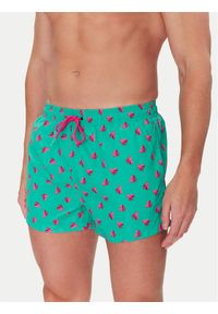 YSABEL MORA Szorty kąpielowe 90302 Zielony Regular Fit. Kolor: zielony. Materiał: syntetyk