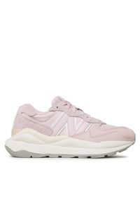 New Balance Sneakersy W5740STB Różowy. Kolor: różowy. Materiał: zamsz, skóra