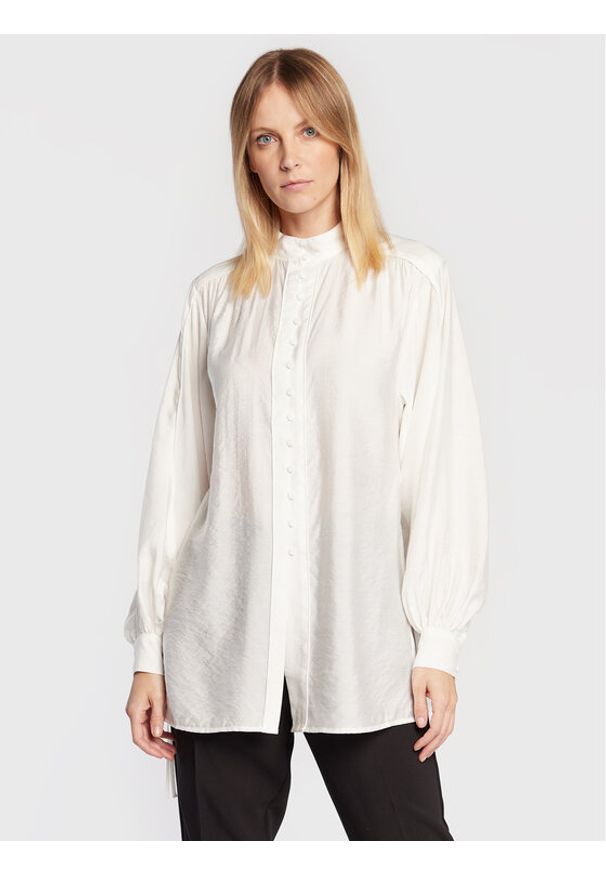 Bruuns Bazaar Koszula Rosebay Maia BBW3162 Biały Regular Fit. Kolor: biały. Materiał: wiskoza