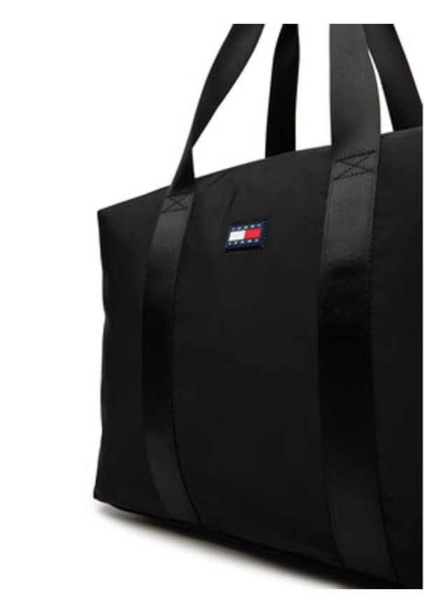 Tommy Jeans Torba Tjm Urban Duffle AM0AM13399 Czarny. Kolor: czarny. Materiał: materiał