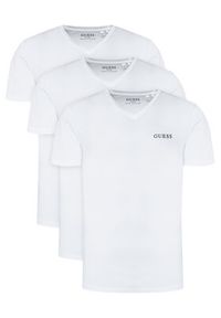 Guess Komplet 3 t-shirtów U5BG58 KCAM1 Biały Regular Fit. Kolor: biały. Materiał: bawełna