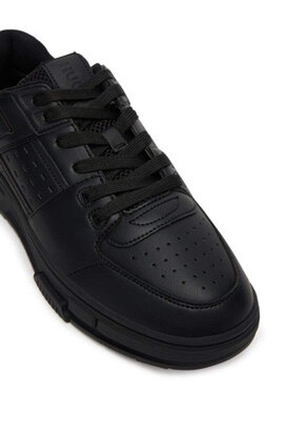 Hugo - HUGO Sneakersy Yarrow 50548531 Czarny. Kolor: czarny. Materiał: skóra
