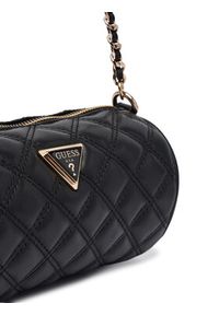 Guess Torebka Giully II Mini HWQG96 73720 Czarny. Kolor: czarny. Materiał: skórzane #4