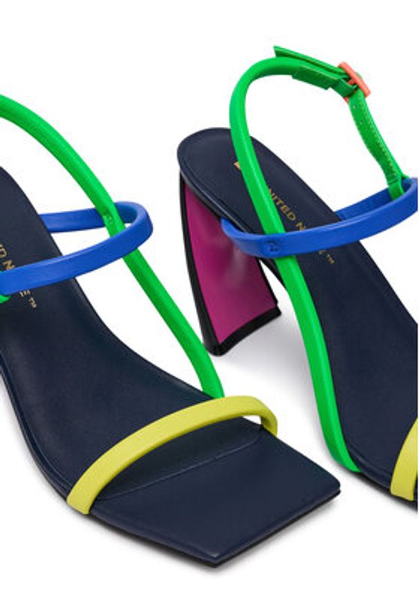 United Nude Sandały Zuma Strappy Hi 1101096816 Kolorowy. Materiał: skóra. Wzór: kolorowy