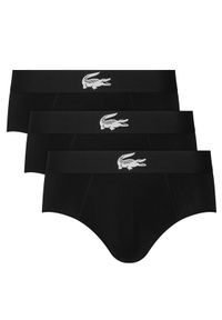 Lacoste Komplet slipów 8H7761 Czarny. Kolor: czarny. Materiał: bawełna #1