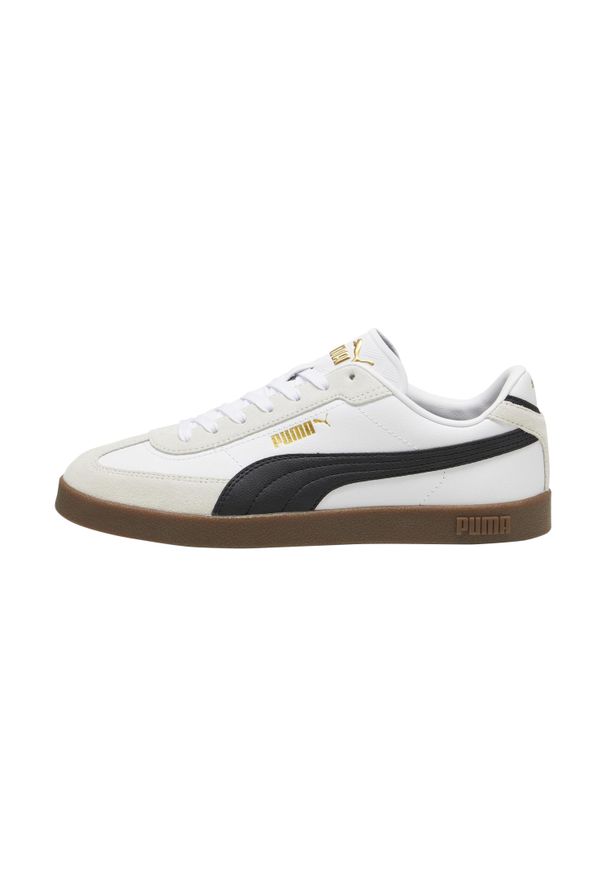 Buty Puma Club II Era. Zapięcie: sznurówki. Kolor: biały, wielokolorowy, czarny. Materiał: materiał, skóra, syntetyk. Szerokość cholewki: normalna. Sport: turystyka piesza