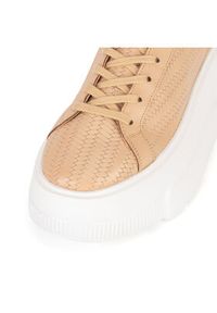 Badura Sneakersy CASI-01W1-004 Beżowy. Kolor: beżowy. Materiał: skóra #5