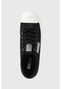 Big-Star - Big Star tenisówki damskie kolor czarny. Nosek buta: okrągły. Zapięcie: sznurówki. Kolor: czarny. Materiał: guma #3