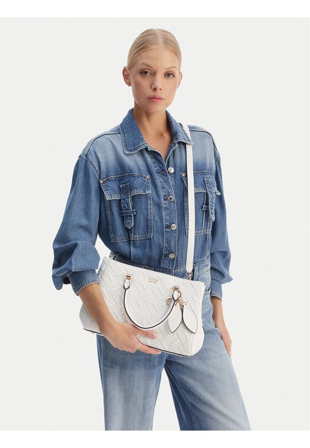Guess Torebka Sally HWQG99 21060 Biały. Kolor: biały. Materiał: skórzane