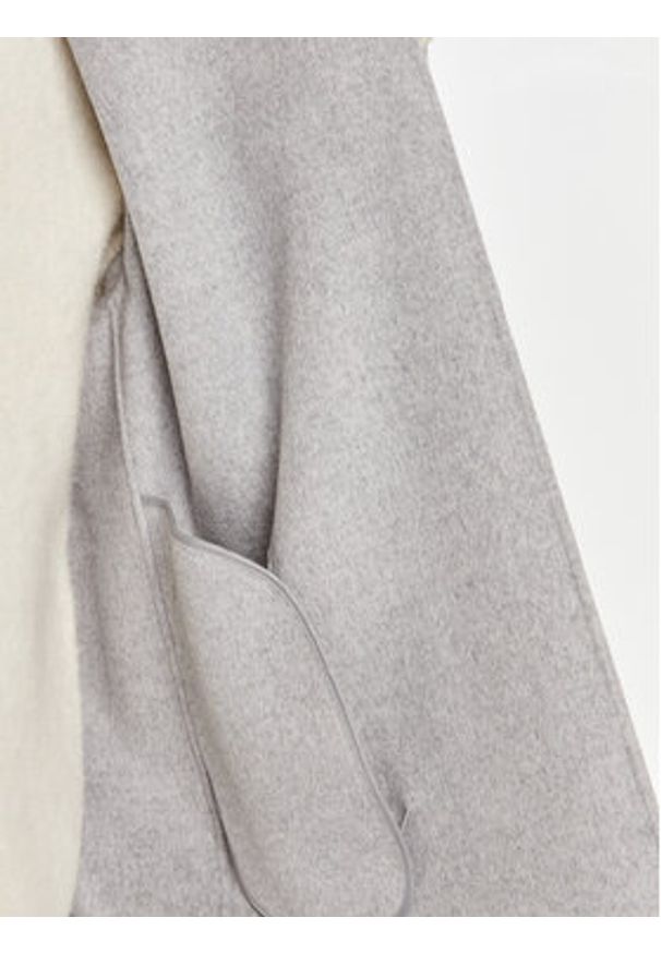 Calvin Klein Płaszcz wełniany K20K207089 Szary Oversize. Kolor: szary. Materiał: wełna