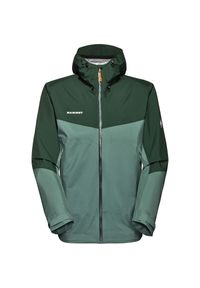Kurtka trekkingowa męska Mammut Convey Tour. Typ kołnierza: kaptur. Kolor: zielony. Materiał: syntetyk