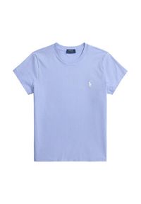 Polo Ralph Lauren T-Shirt 211B14605025 Niebieski jasny Regular Fit. Typ kołnierza: polo. Kolor: niebieski. Materiał: bawełna #3