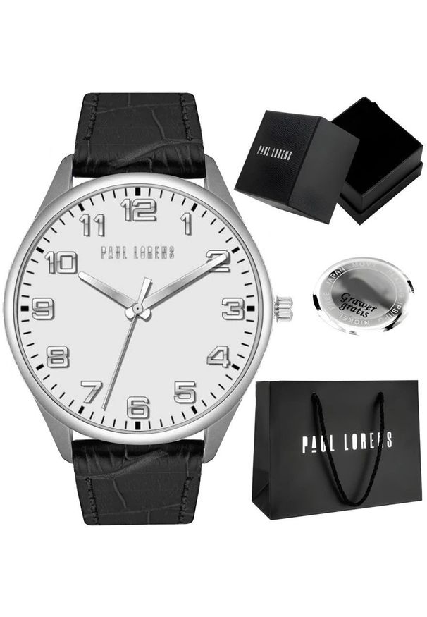 Zegarek męski Paul Lorens BANGIO-PROF Z GRAWEREM