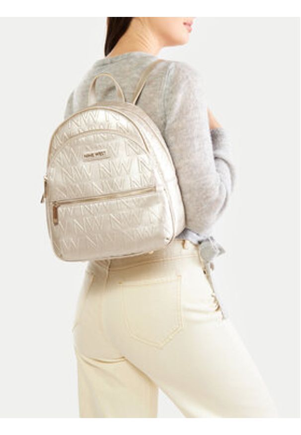 Nine West Plecak LX10046 Złoty. Kolor: złoty