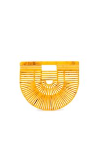 CULT GAIA - Torebka Marigold Mini. Kolor: żółty. Materiał: materiał #7