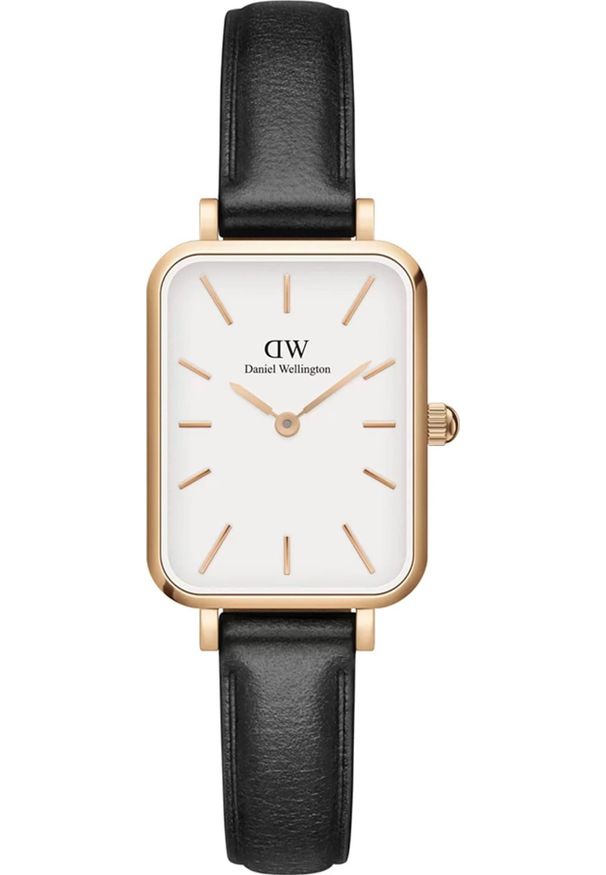 Zegarek Daniel Wellington ZEGAREK DAMSKI DANIEL WELLINGTON DW00100434 - Quadro Pressed Sheffield Gold 32mm + BOX