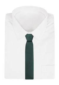 Krawat Męski - Angelo di Monti - Ciemna Zieleń, Minigroszki. Materiał: tkanina. Styl: elegancki, wizytowy #2