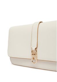 TOMMY HILFIGER - Tommy Hilfiger Torebka Th Libre Flap Crossover AW0AW17723 Beżowy. Kolor: beżowy. Materiał: skórzane #6