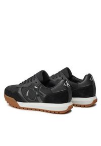 Calvin Klein Jeans Sneakersy Toothy Runner Bold Mono YM0YM00583 Czarny. Kolor: czarny. Materiał: materiał #4