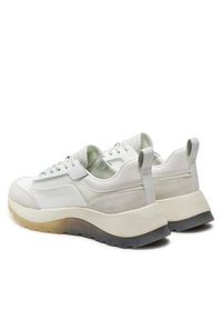 Calvin Klein Sneakersy Runner Lace Up Mesh Mix HW0HW01905 Biały. Kolor: biały. Materiał: mesh #3
