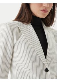 Hugo - HUGO Marynarka Asmalla 50561472 Biały Regular Fit. Kolor: biały. Materiał: syntetyk #5