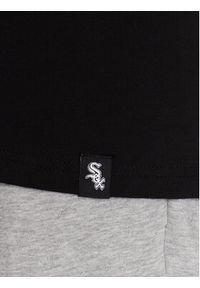 New Era T-Shirt MLB Drip Logo Chicago 60332185 Czarny Regular Fit. Kolor: czarny. Materiał: bawełna #5