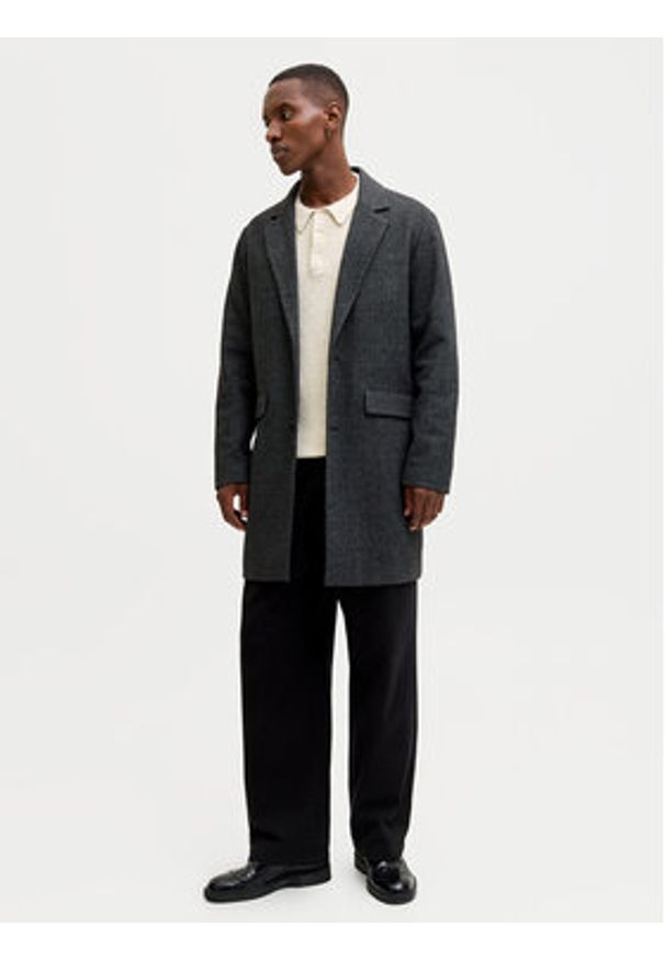 Jack & Jones Sweter Maverick 12286144 Beżowy Regular Fit. Kolor: beżowy. Materiał: bawełna
