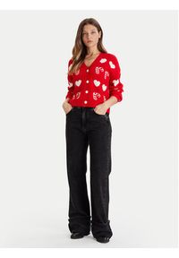 Vero Moda Kardigan Candy 10331353 Beżowy Regular Fit. Kolor: beżowy. Materiał: syntetyk #4
