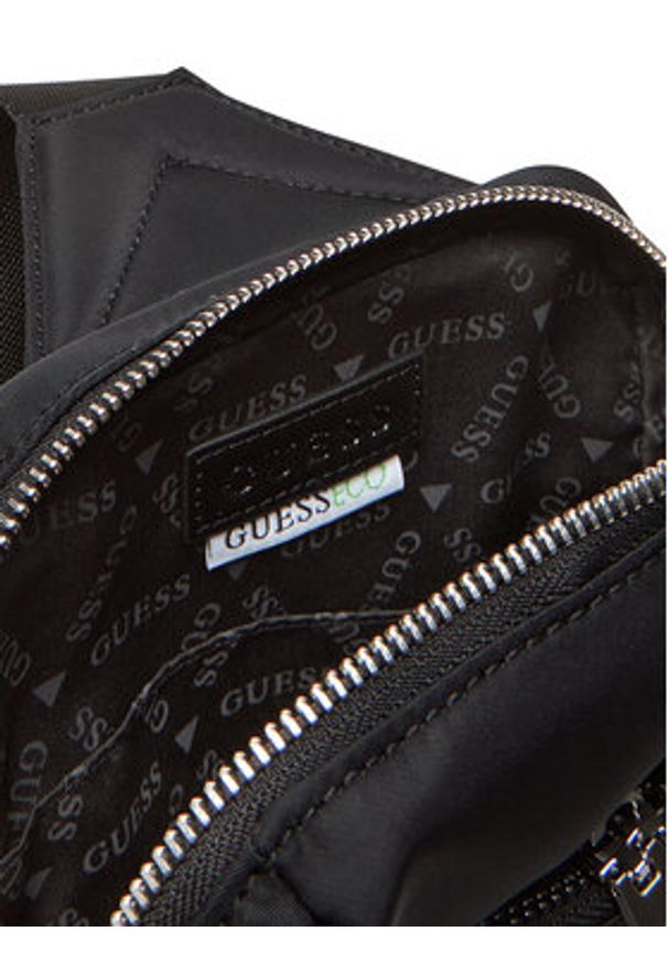 Guess Plecak HMMINY P5226 Czarny. Kolor: czarny. Materiał: materiał