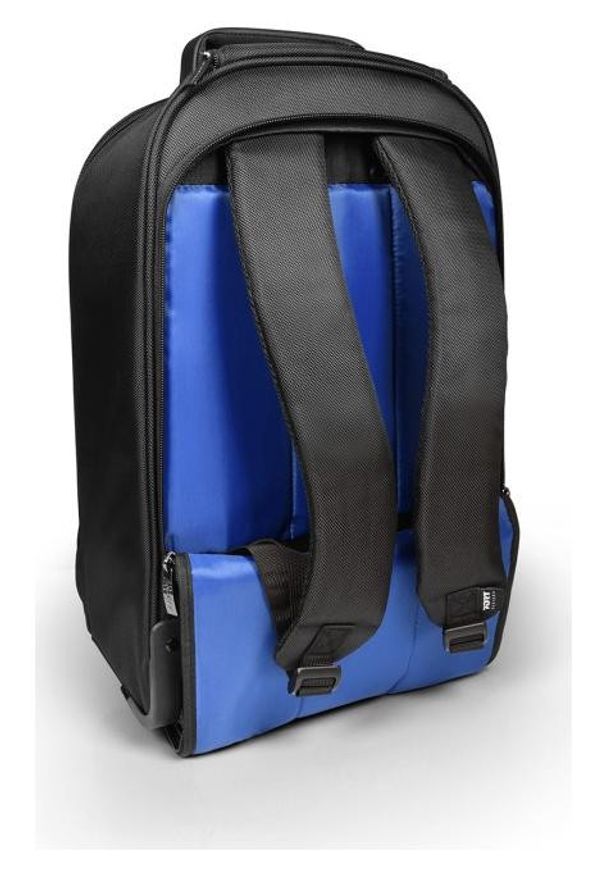 PORT DESIGNS - Plecak Port Designs Chicago Evo 170231 15.6'' czarny. Kolor: czarny. Styl: casual, elegancki
